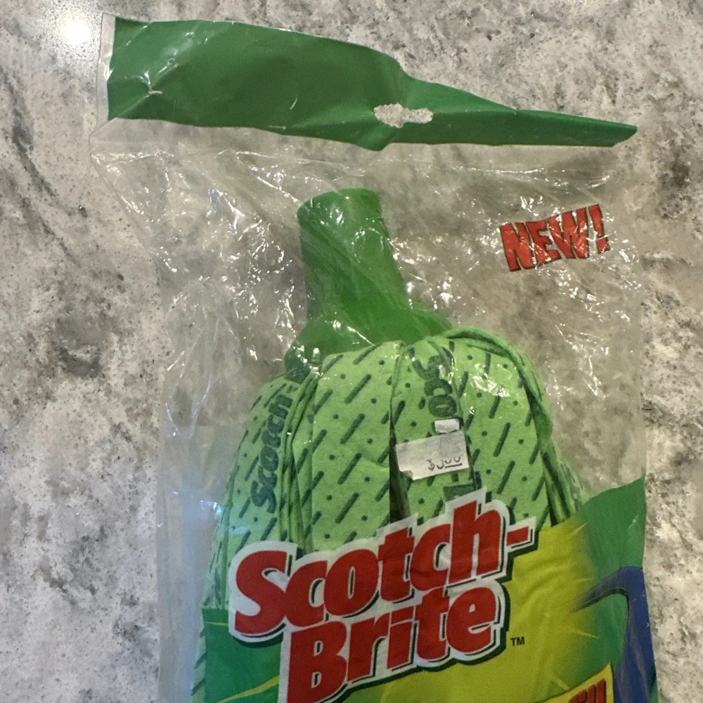 Vintage 3M Scotch-Brite Twist Mop Refill Head - New Sealed 2002 Discontinued